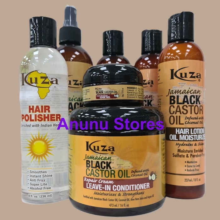 Jamaican Black Castor Oil Hair Products By Kuza